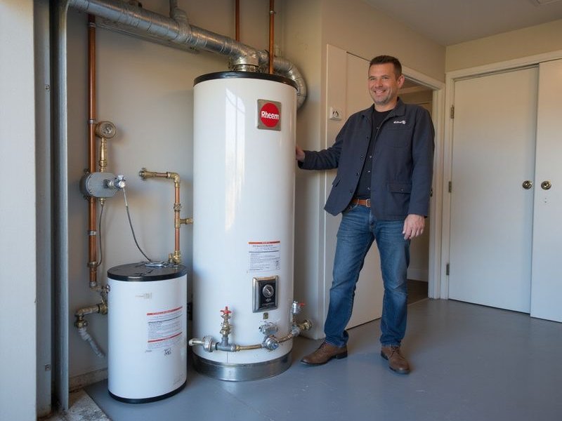 Gas Hot Water Systems service example 2